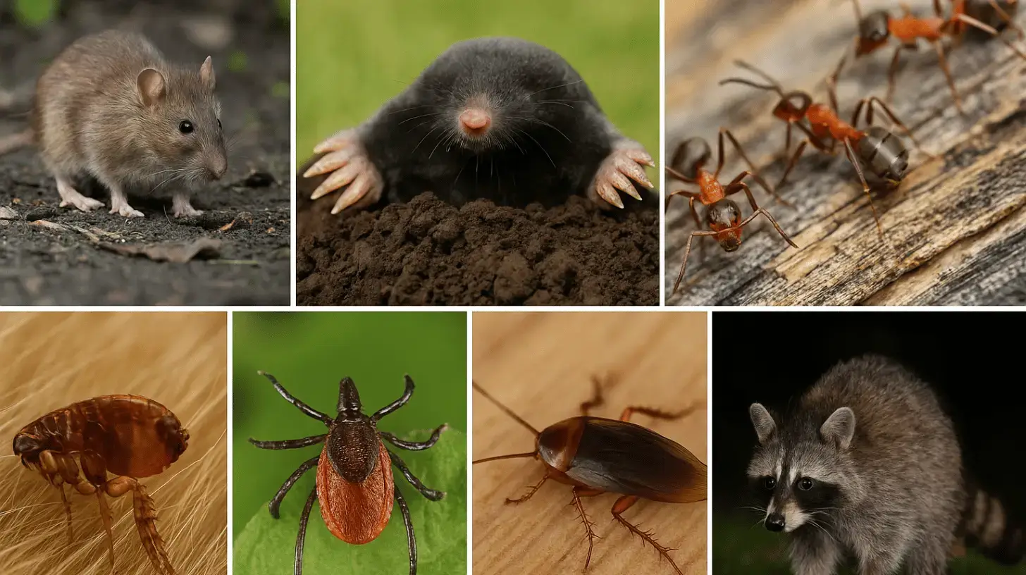 7 tiere die schädlinge sind