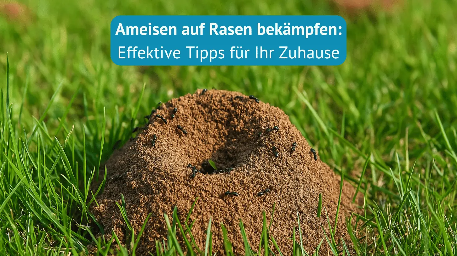 ameisen auf rasen bekämpfen