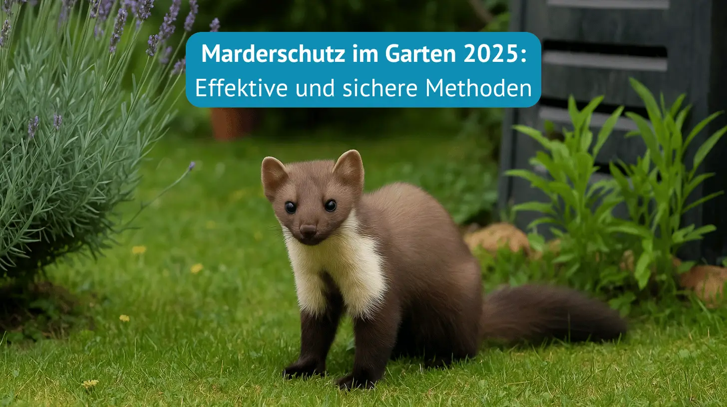 marderschutz im garten
