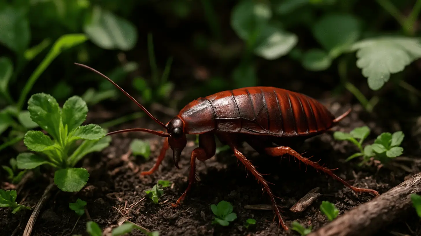 schaben im Garten