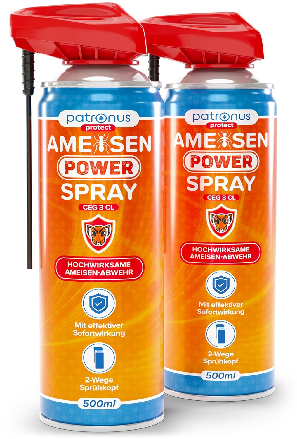 Patronus Ameisen Power Spray - 2 Stück