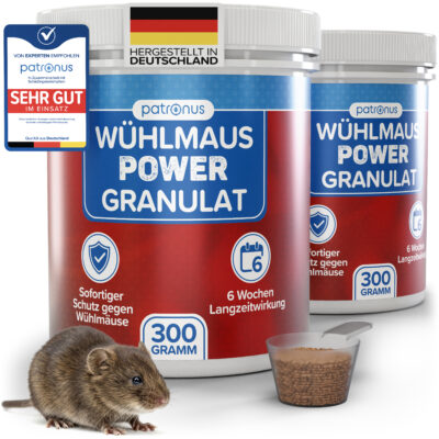 Patronus Wühlmaus Power Granulat - 2 Stück