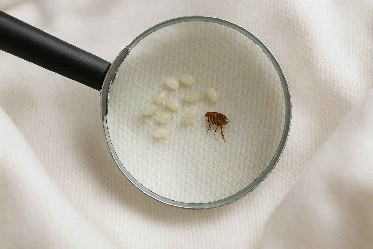 floheier im bett-ja das gibt es wirklich- wie schauen floheier aus