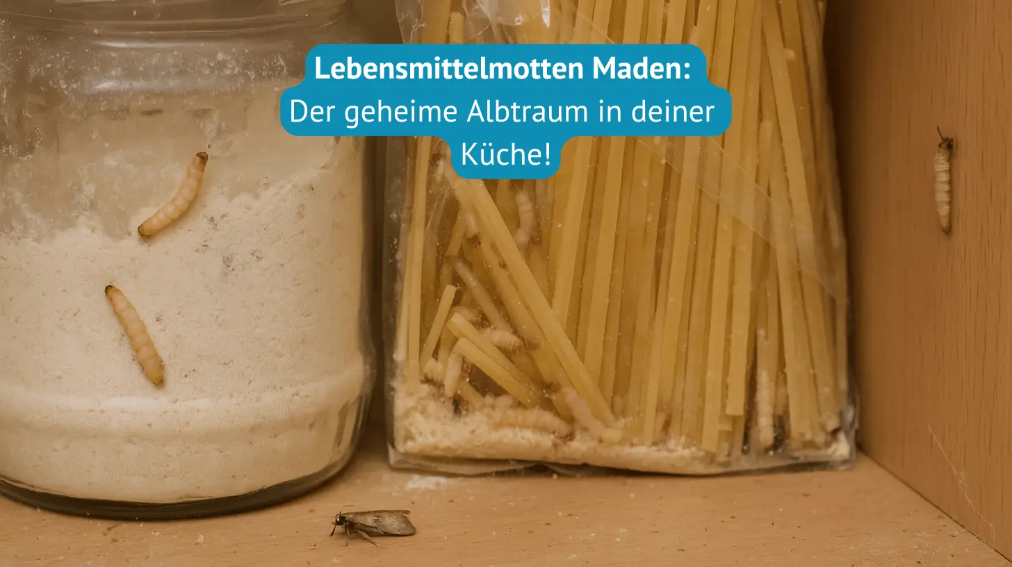 lebensmittelmotten maden