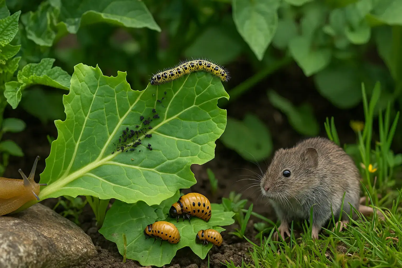 schädlinge im Garten und wie man sie erkennt-7 beliebteste schädlingsarten deutschland