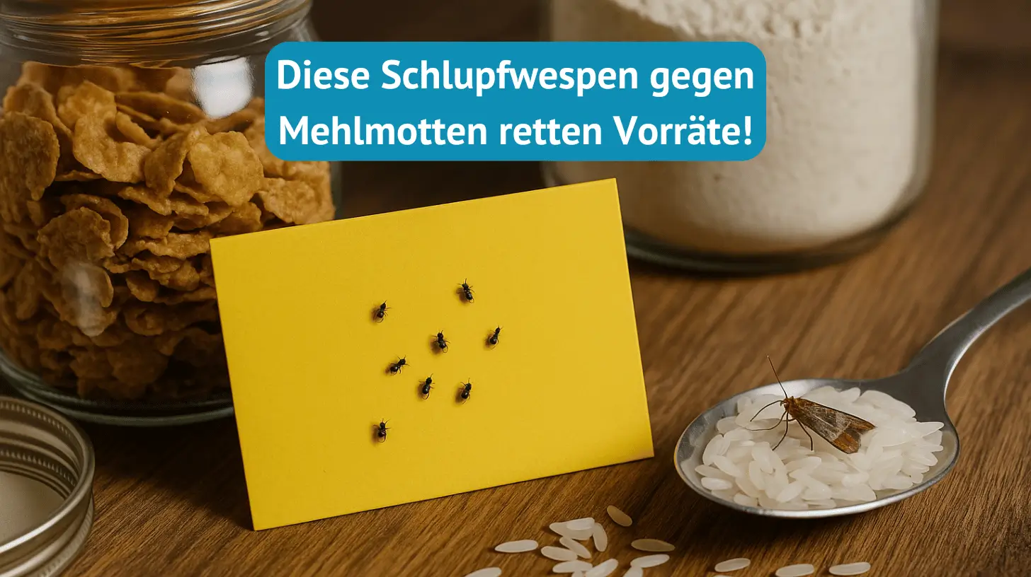 schlupfwespen gegen mehlmotten