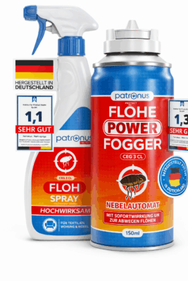 Patronus Floh Spray - Floehe Komplettpaket