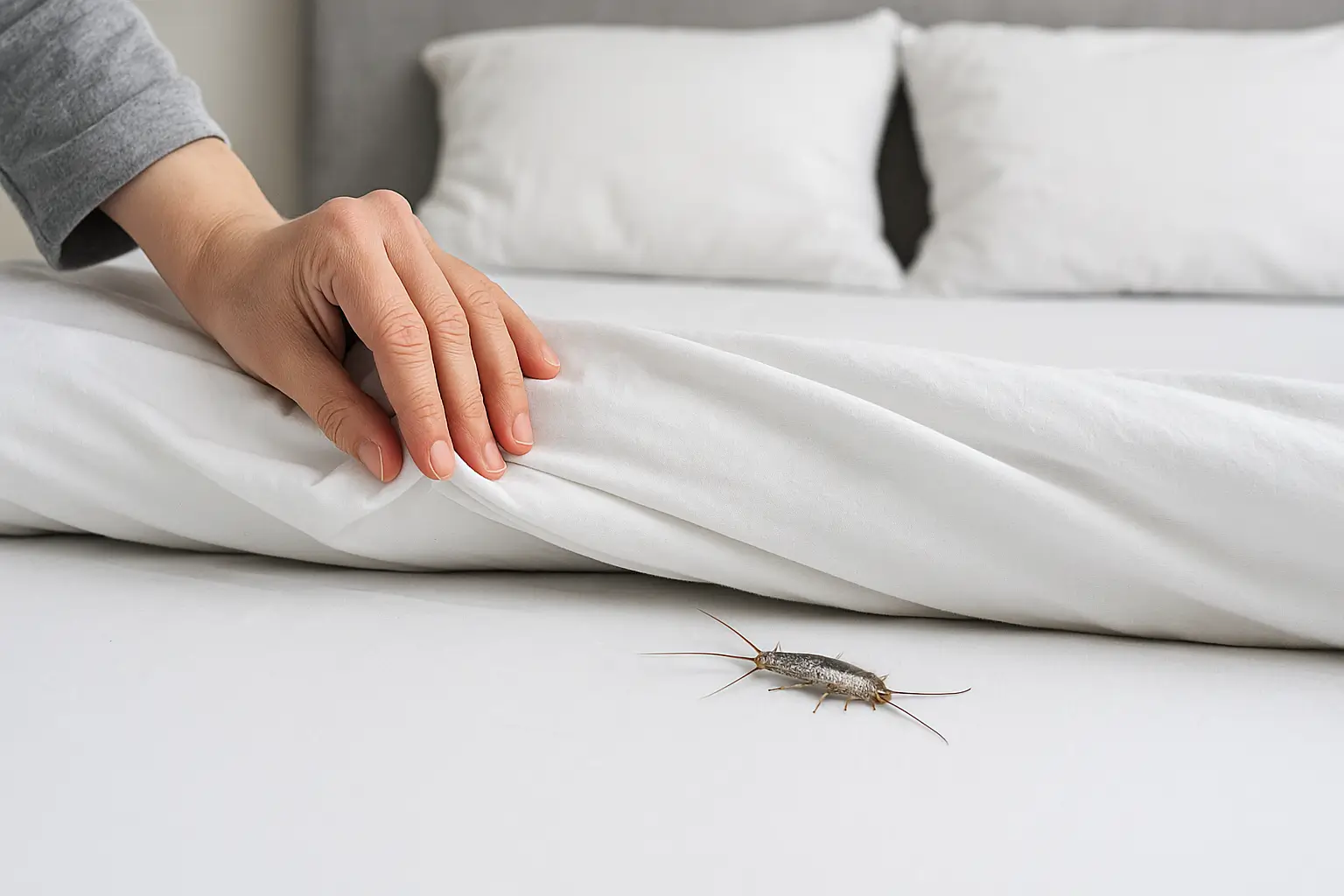 ab wann ist es zu viel-befall einschätzen-silberfische bisse