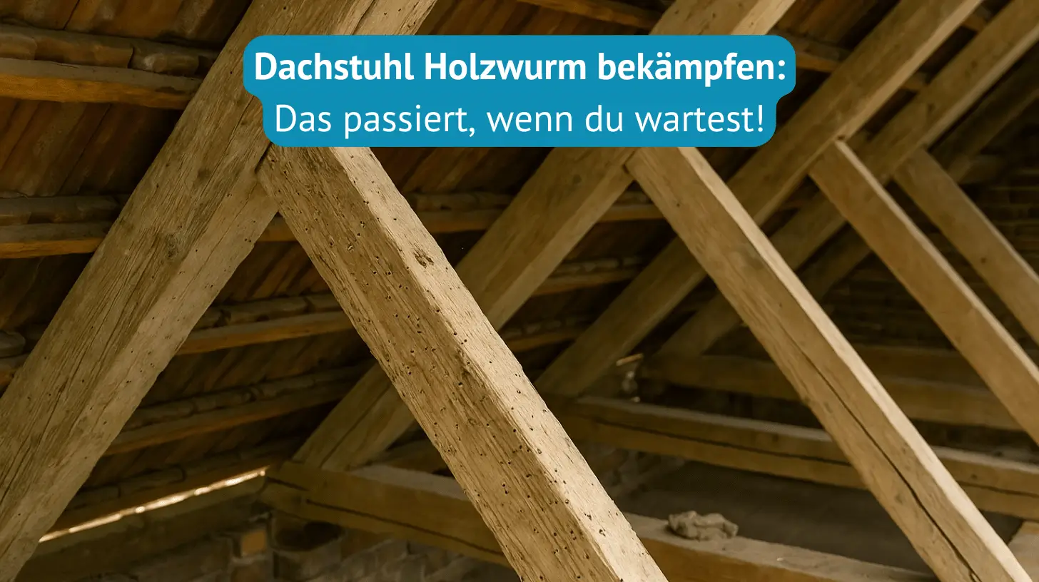 dachstuhl holzwurm bekämpfen