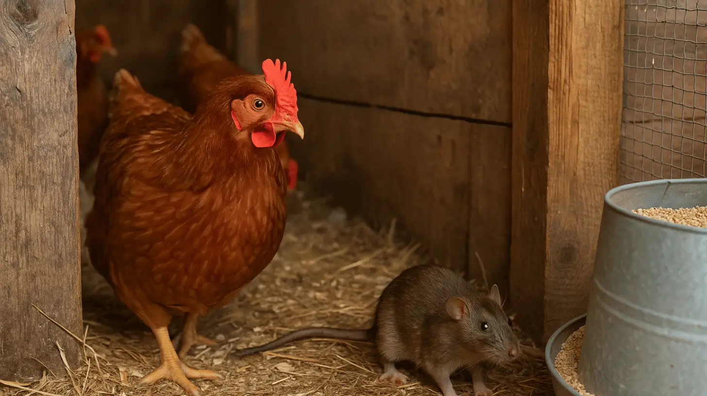 ratten im hühnerstall