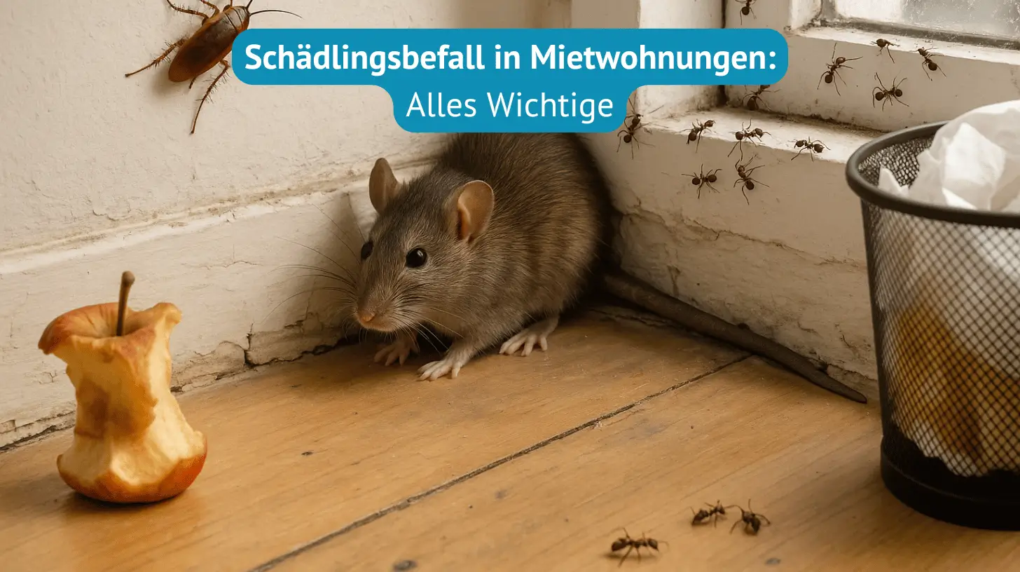 schädlingsbefall in Mietwohnungen