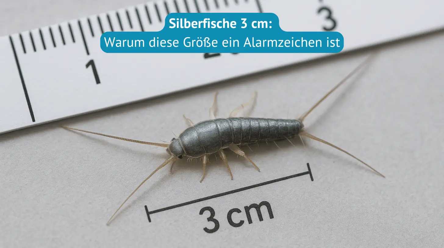 silberfische 3 cm