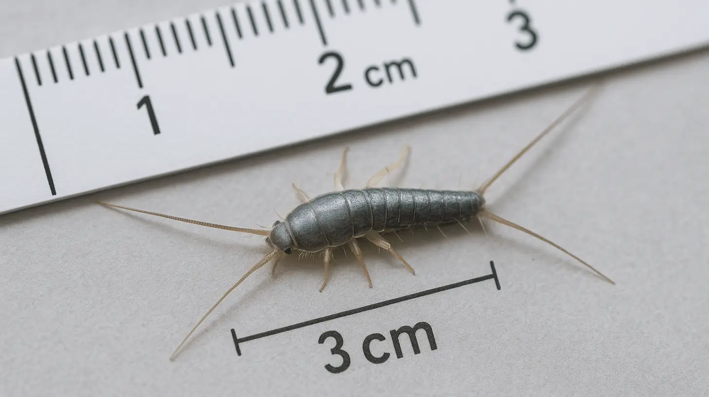 silberfische 3 cm
