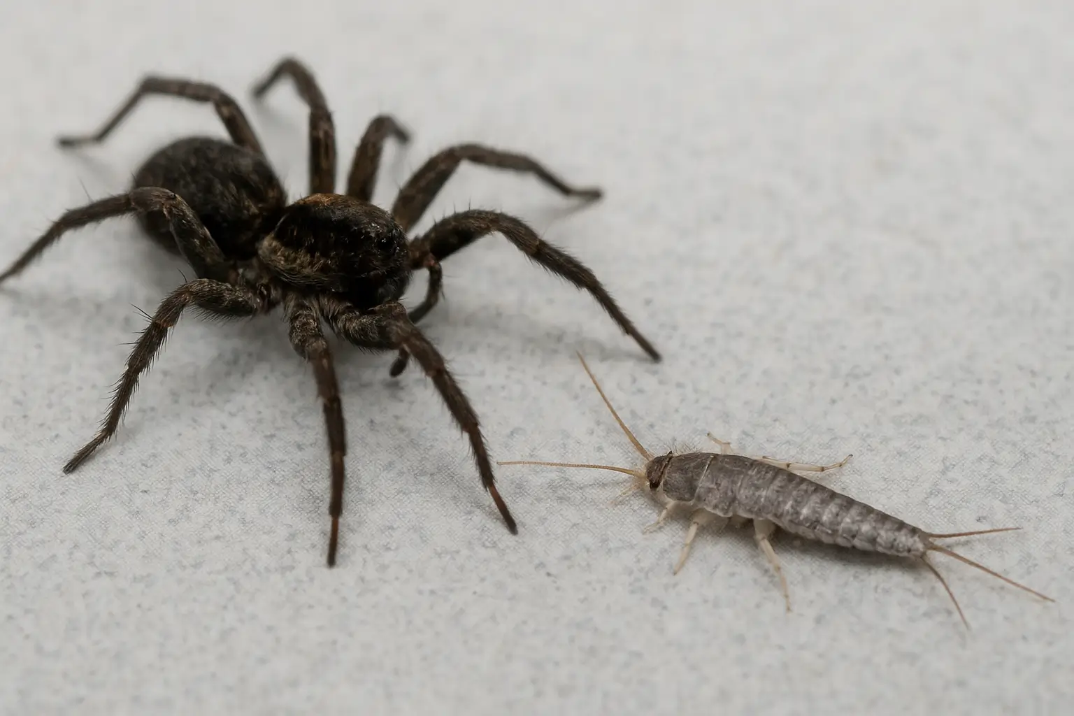 silberfische als teil des ökosystems-ihre natürlichen feinde-silberfische bisse