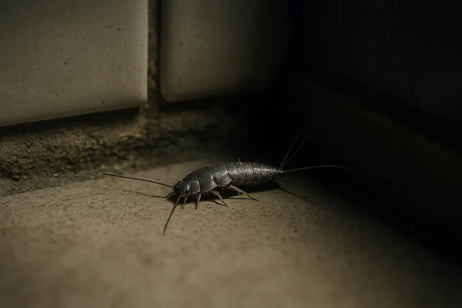 tapische merkmale und verhalten von silberfischen-warum tauchen silberfische auf