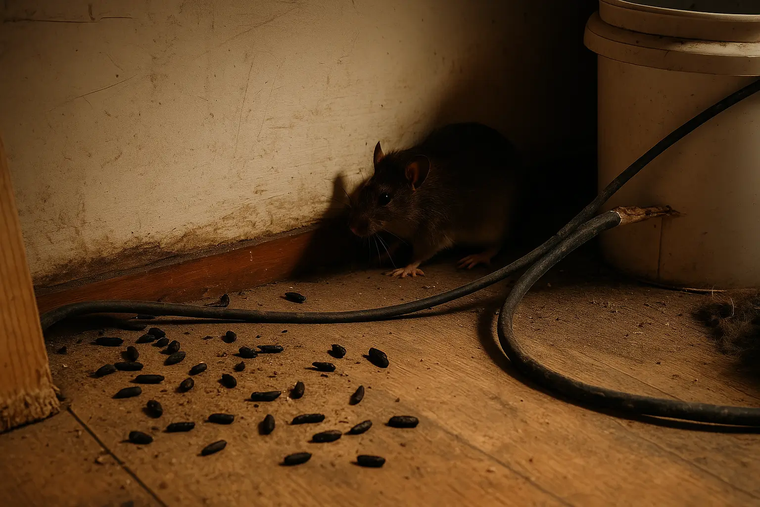 wie du einen rattenbefall im winter erkennst-ratten im Winter