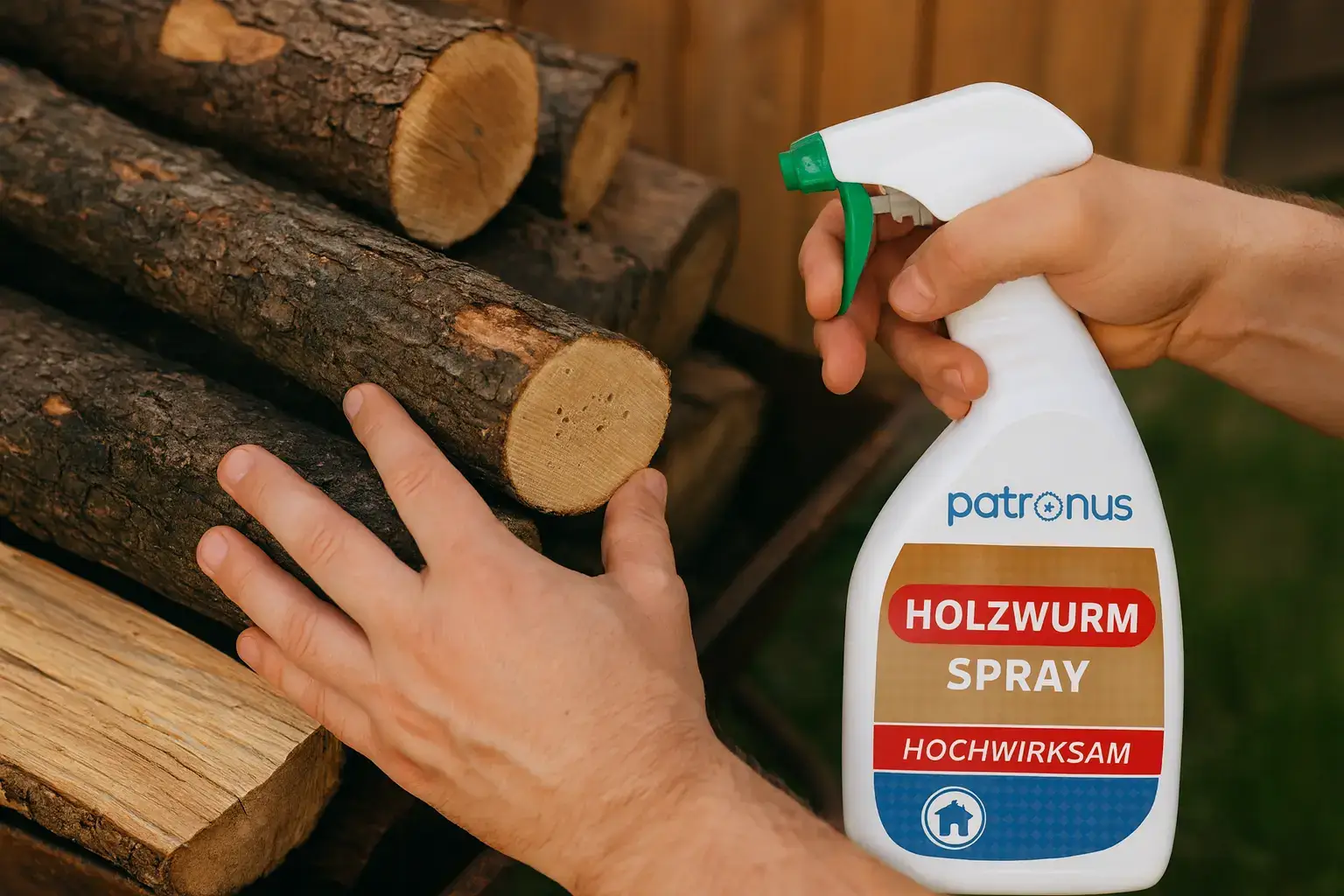 wie du vor holzwurm brennholz schützt