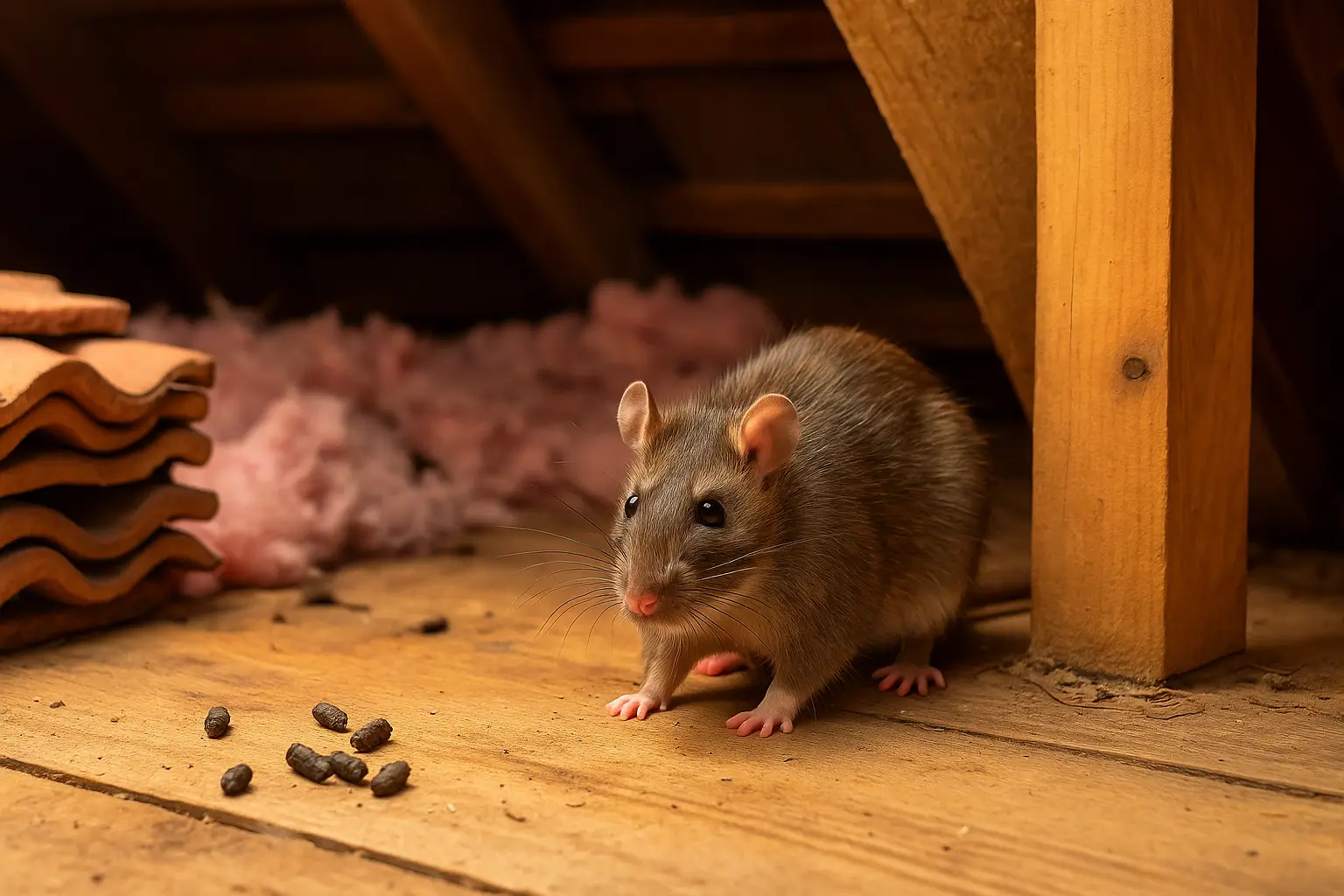 wie gefährlich sind ratten auf dem dachboden wirklich
