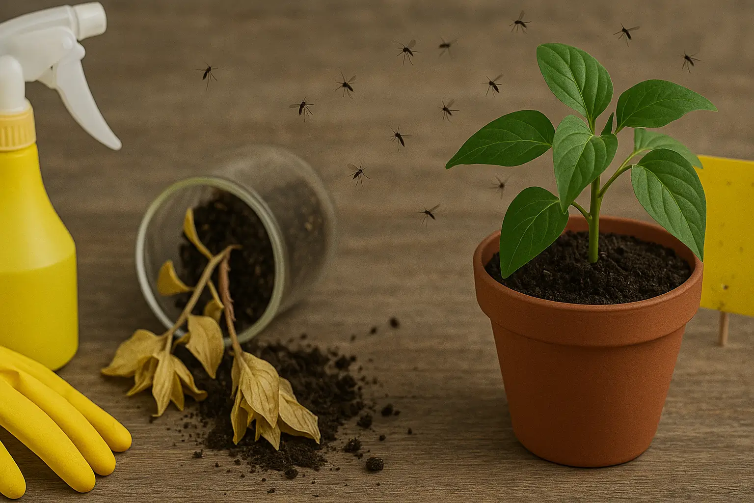 die drei größten fehler die menschen bei Trauermücken machen-trauermücken hausmittel