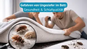 gefahren von ungeziefer im bett