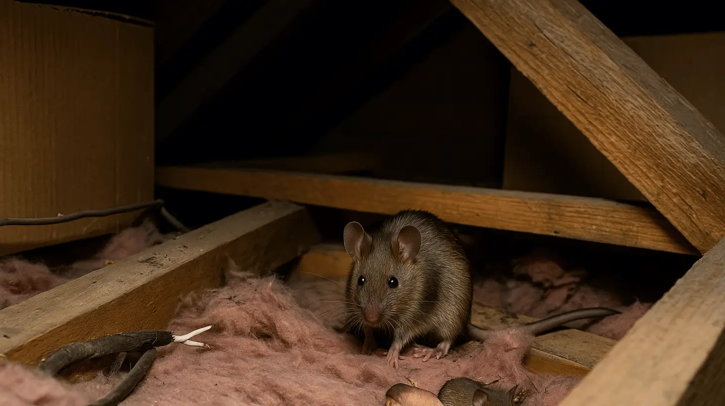 mäuse im dachboden