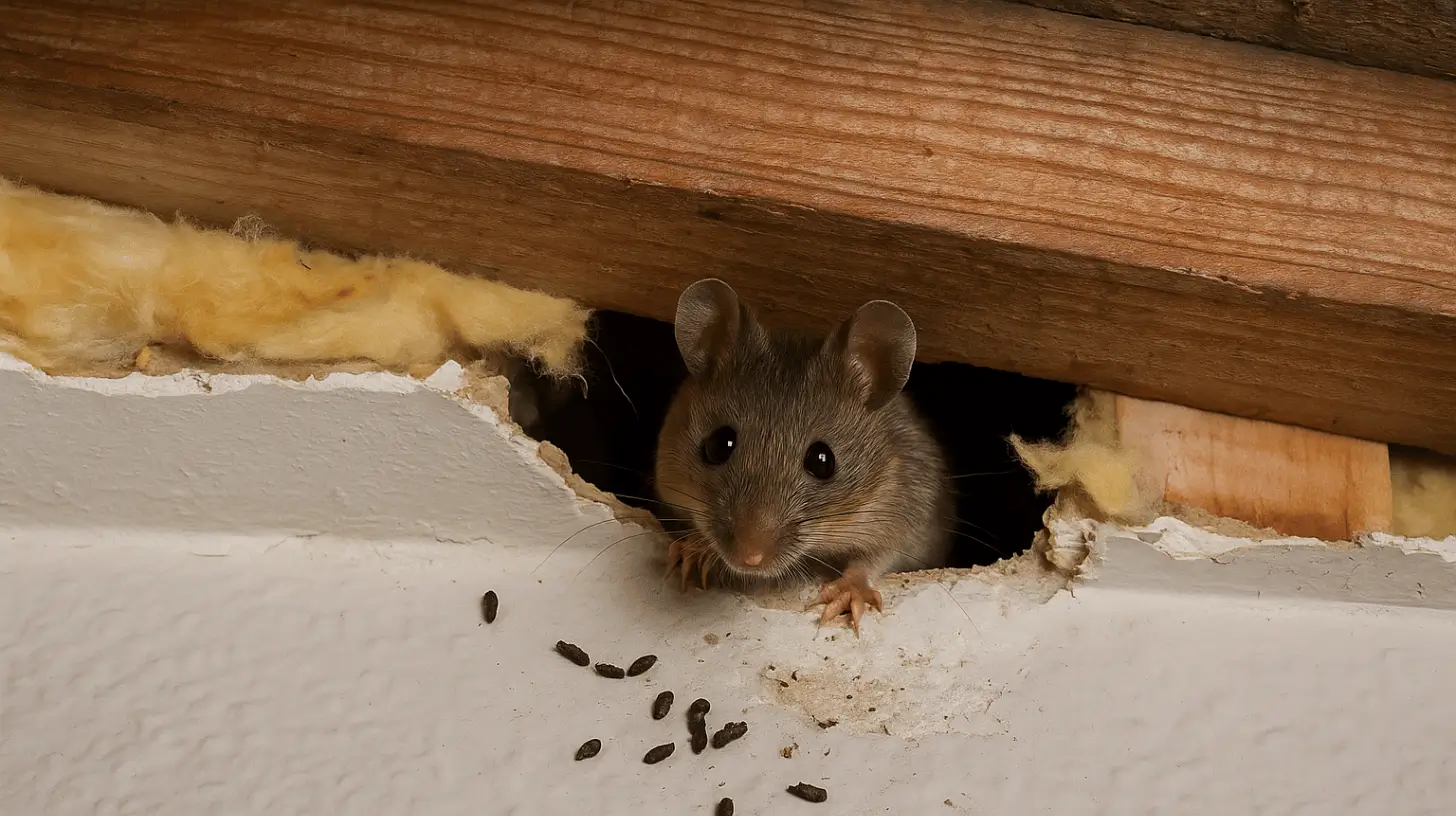 mäuse in Zwischendecke