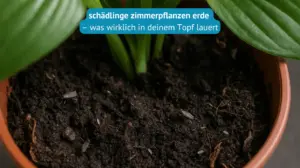 schädlinge zimmerpflanzen erde