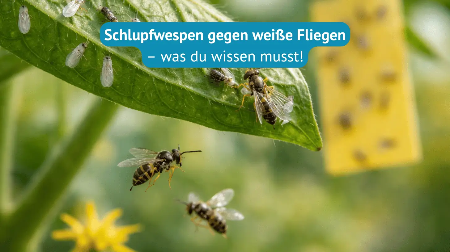 schlupfwespen gegen weiße fliegen