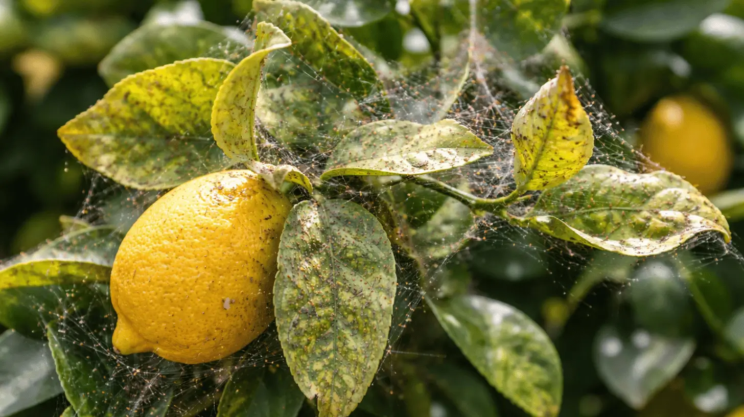 spinnmilben zitronenbaum