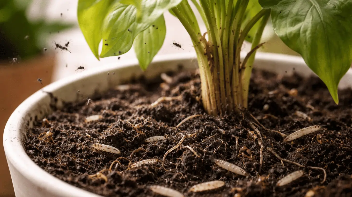 trauermücken befall