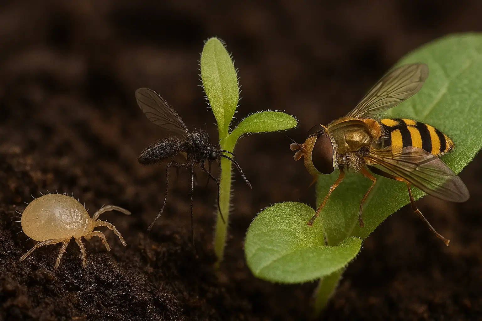 warum nützlinge gegen trauermücken so wirksam sind