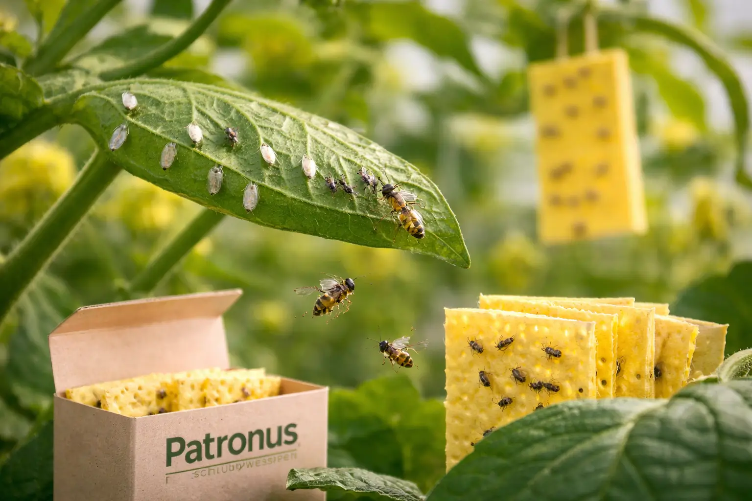 warum patronus schlupfwespen gegen motten auch bei weißen fliegen helfen