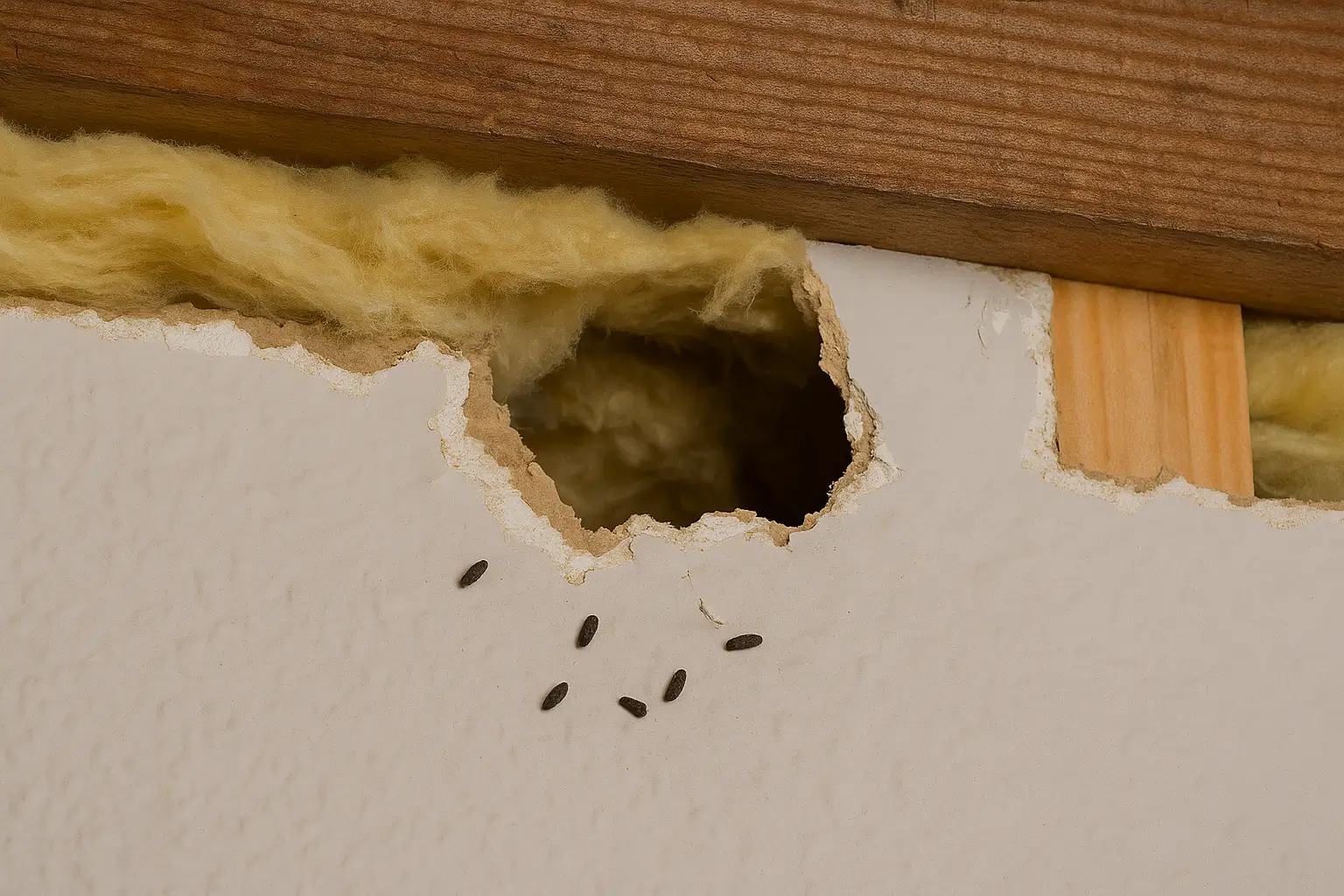 woran du mäuse in der Zwischendecke erkennst