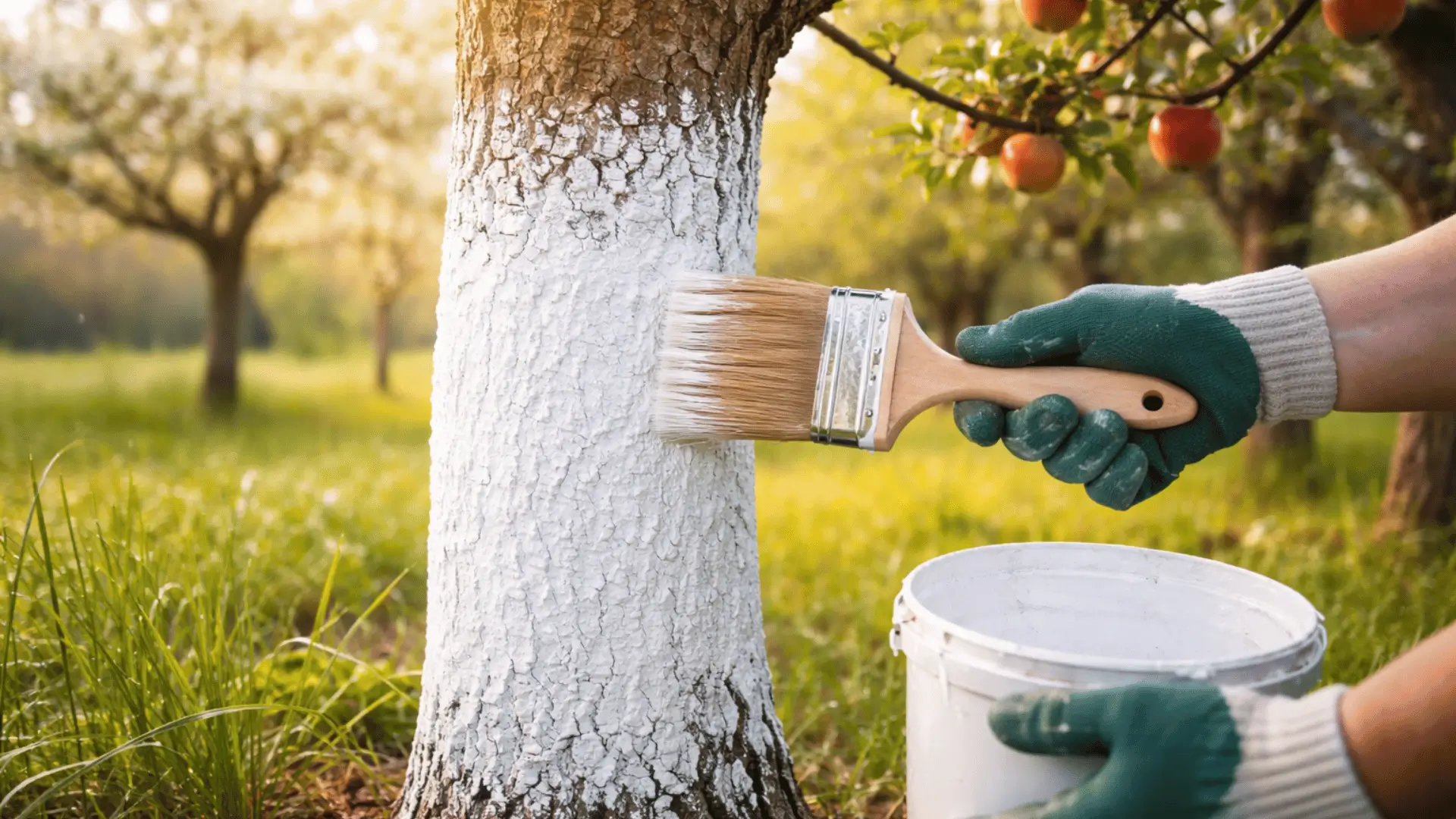 baumanstrich gegen schädlinge
