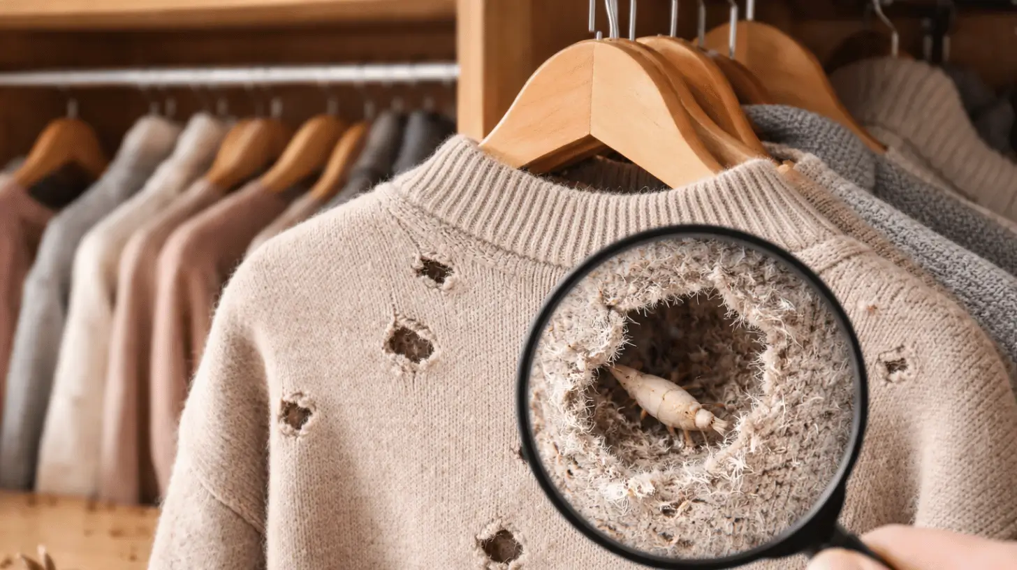mottenbefall kleidung