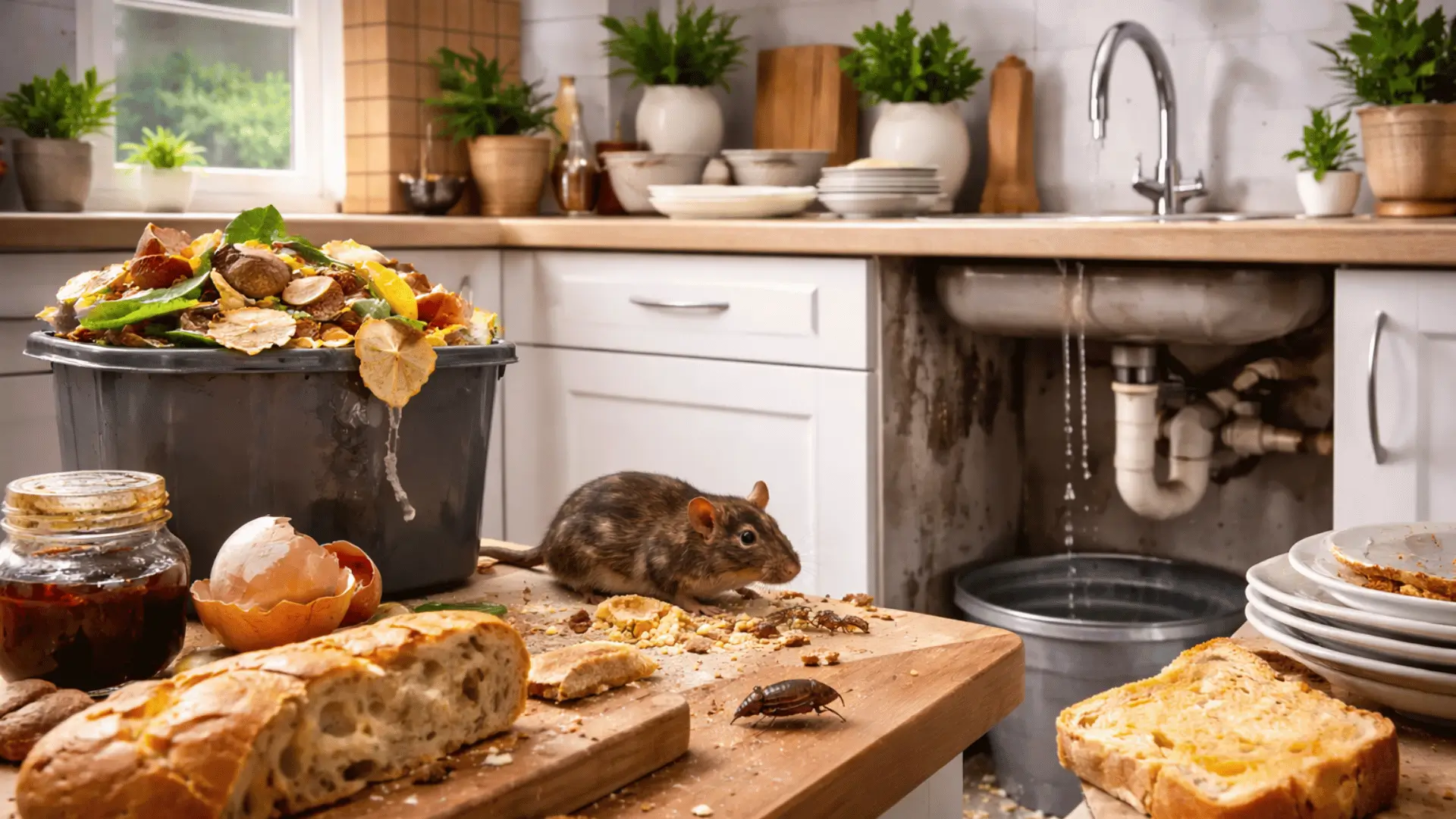 was zieht schädlinge an