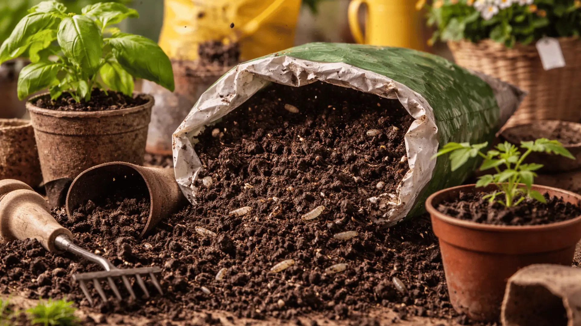 woher kommen trauermücken larven plötzlich