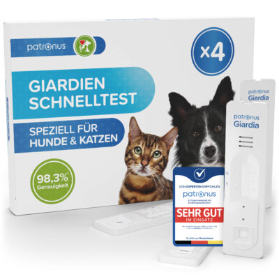 Giardien-Schnelltest - 4 Stück
