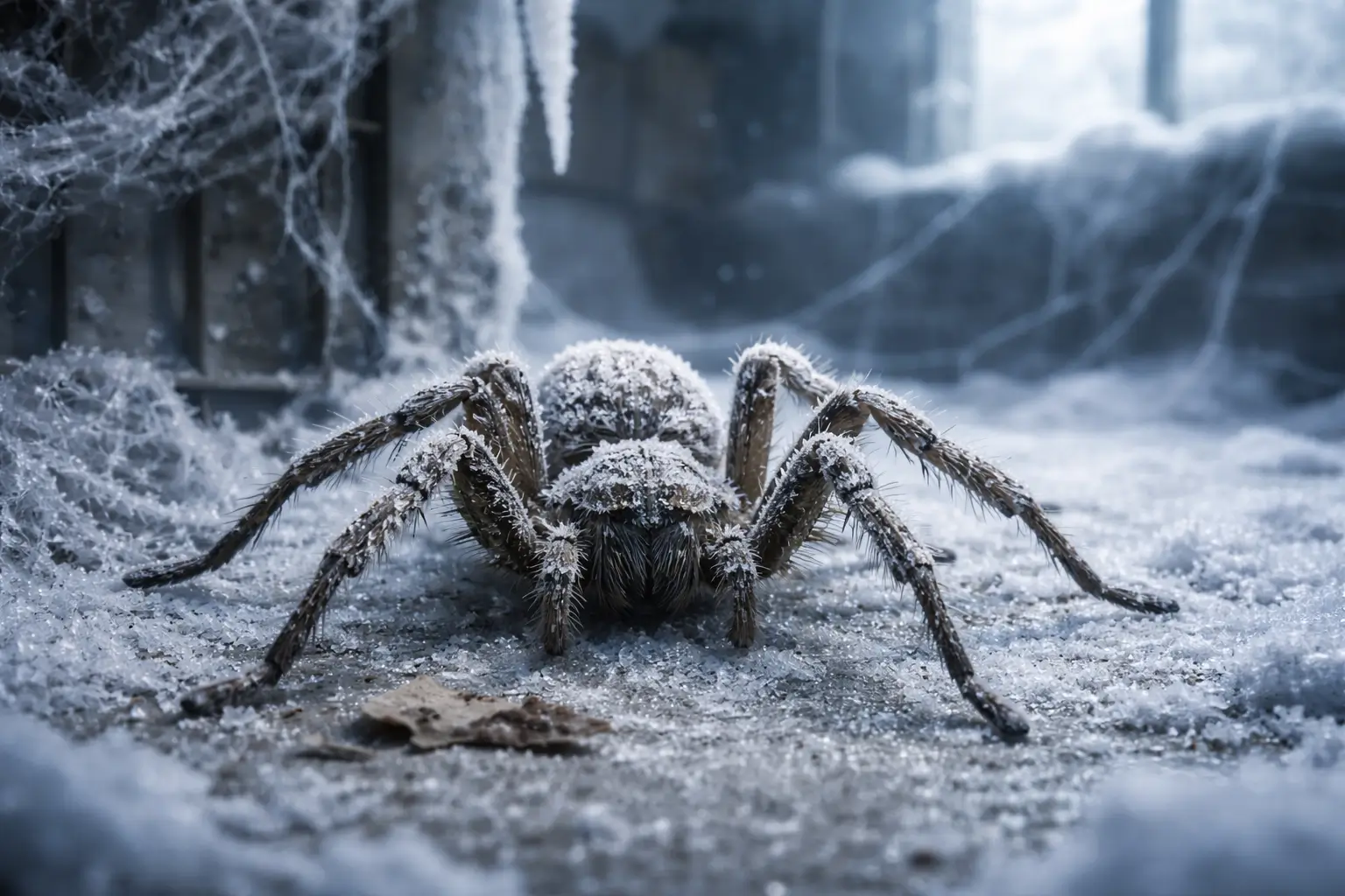 biologische superkräfte wie überlebt eine spinne im winter