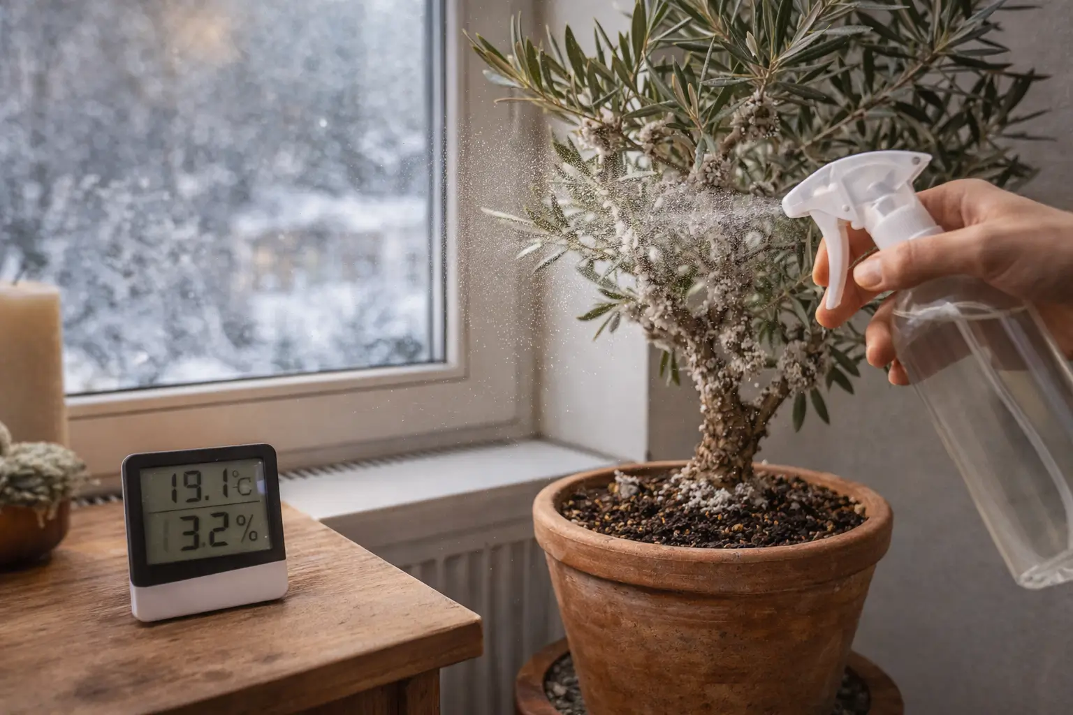 die rolle der temperatur und des standorts-olivenbaum wollläuse bekämpfen