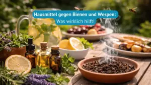 hausmittel gegen bienen und wespen