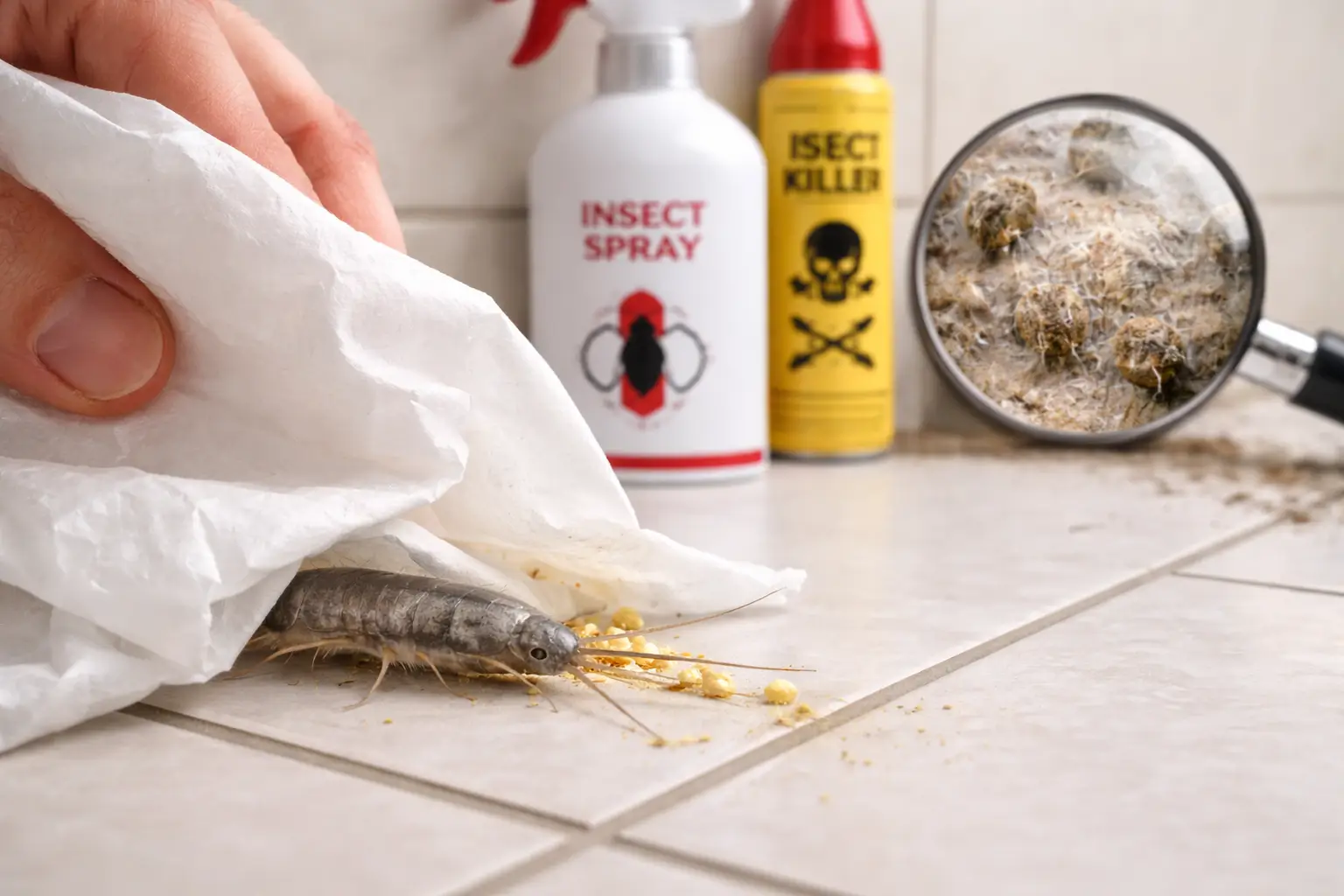 risiken und verbreitete irrtümer beim umgang-warum gibt es silberfische