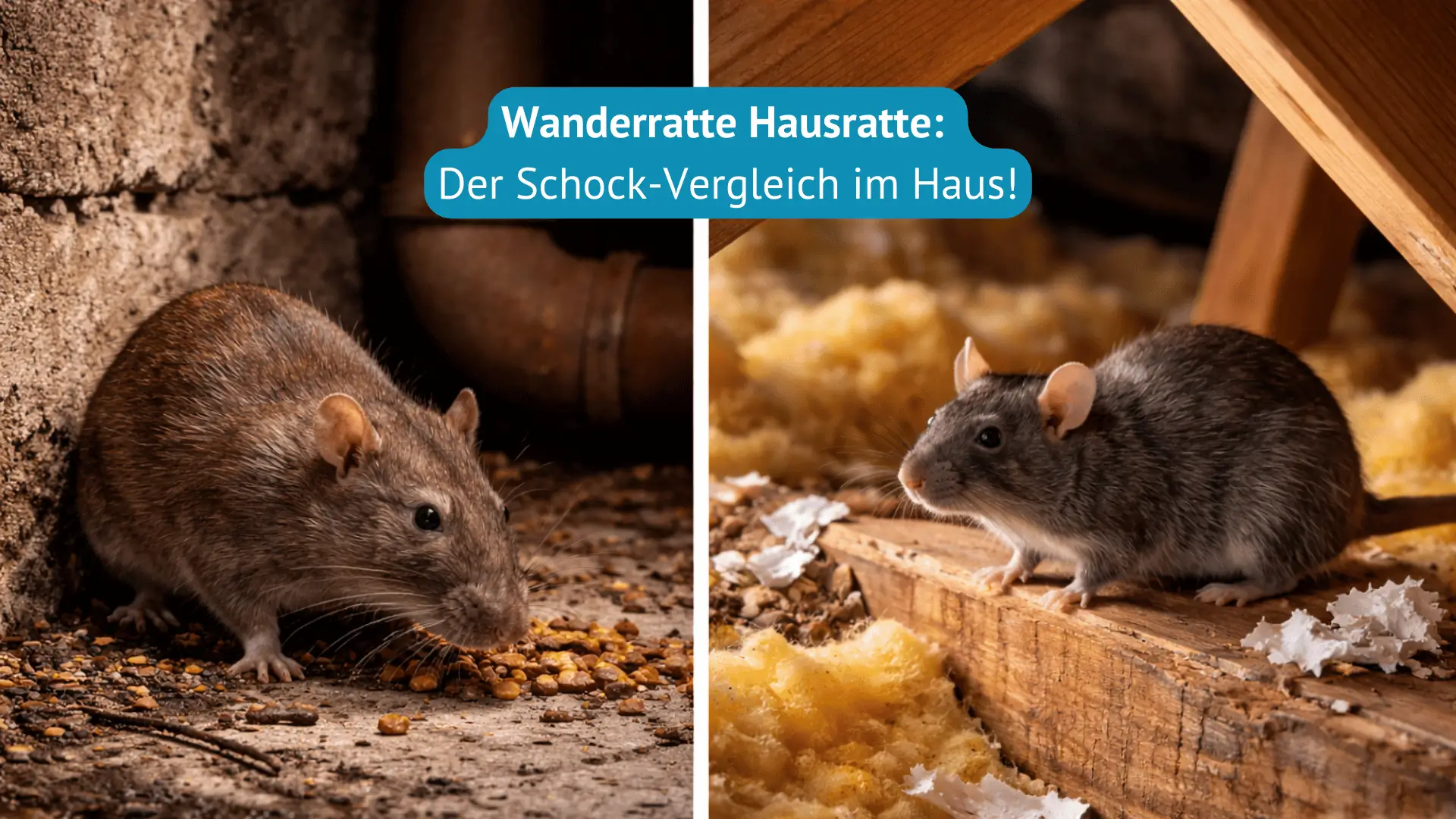 wanderratte hausratte