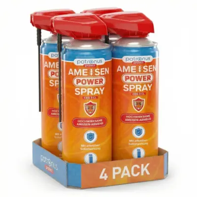 Patronus Ameisen Powerspray 4er Set