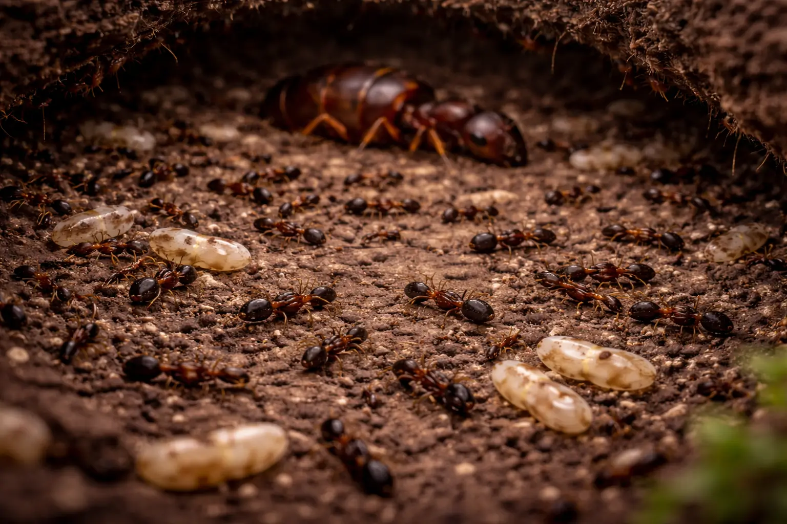 das ende einer ära was passiert wenn die königin stirbt-ameise alter