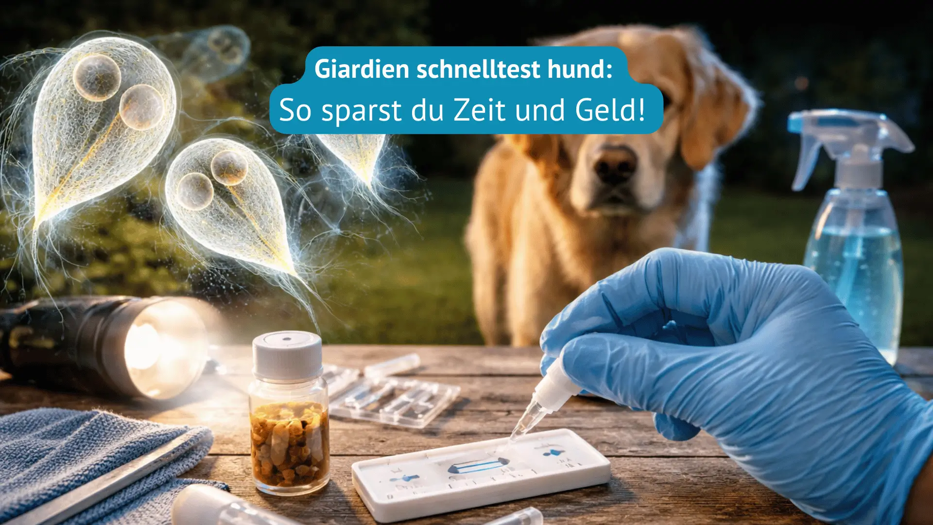 giardien schnelltest hund
