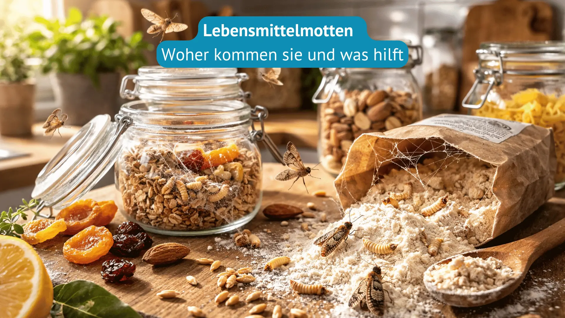 lebensmittelmotten woher kommen sie