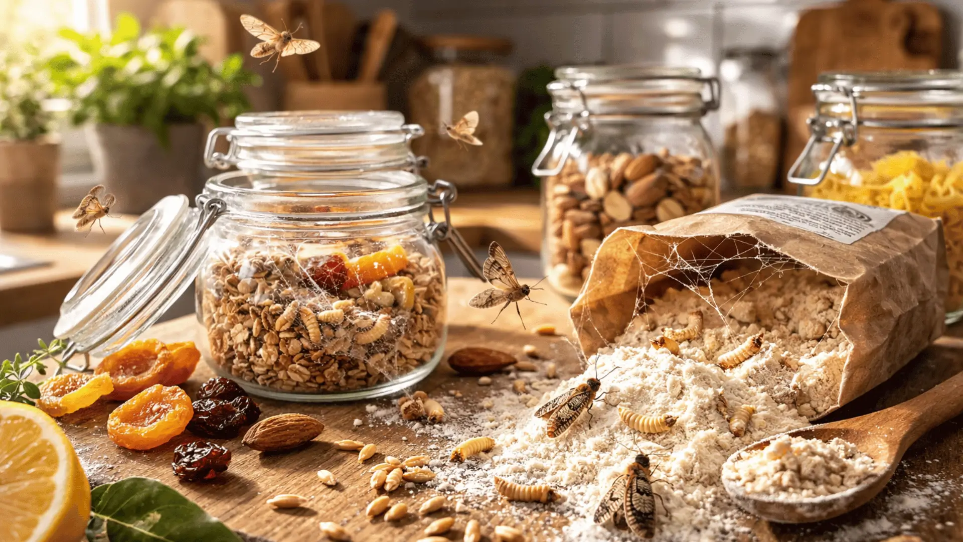 lebensmittelmotten woher kommen sie