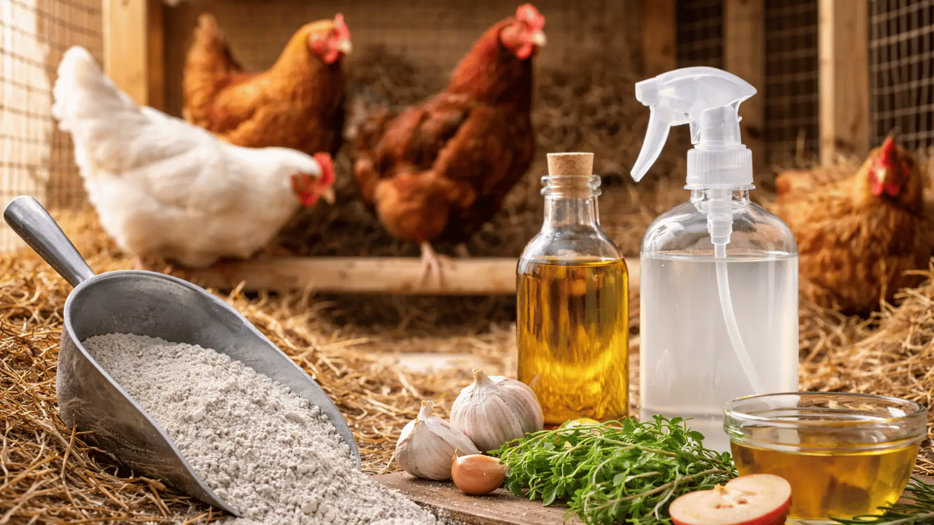 milben bei hühnern hausmittel