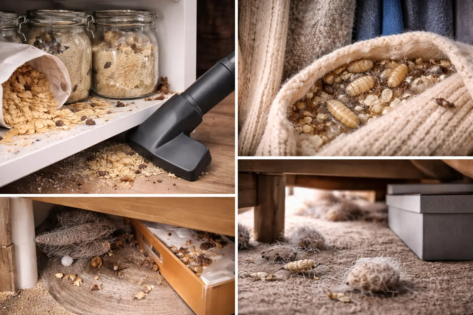 verstecke und entwicklungsorte von mottenlarven-woher kommen die motten in der wohnung